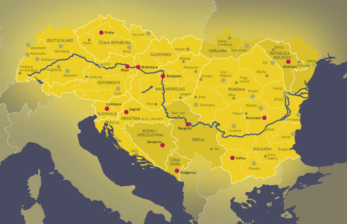 5. ábra A Duna régió