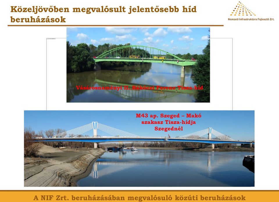 Rákóczi Ferenc Tisza-híd M43 ap.