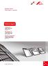 Újdonságok. Árlista 2014. Tetőtéri ablakok, kiegészítők. Comfort i8 felnyíló tetőtéri ablak rejtett motorral (17. oldal)