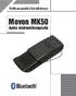 Felhasználói kézikönyv. Movon MK50. Autós telefonkihangosító