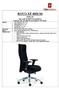 ROVO XP 4020 S4 főnöki szék alap verzió XP 4020 S4 mechanikával bemutató szék: XP 4020 EB mechanikával +XP3 karfa Méretek: Választható kivitel: