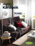 Kanapék IKEA 2011 74.900,- BEDDINGE LÖVÅS 3 sz. kinyitható kanapé