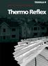 Többrétegű, hővisszaverő szigetelőanyag. Thermo Reflex