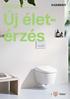 Geberit AquaClean A WC, amely Önt vízzel tisztítja. Új életérzés