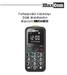 Felhasználói Kézikönyv GSM Mobiltelefon Maxcom MM560BB